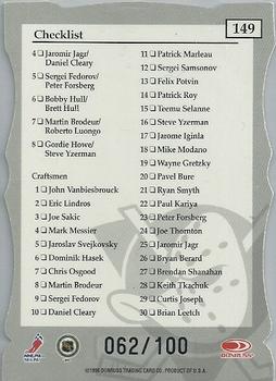 1997-98 Donruss Elite - Status #149 Teemu Selanne Back