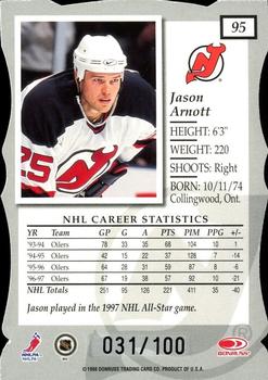 1997-98 Donruss Elite - Status #95 Jason Arnott Back
