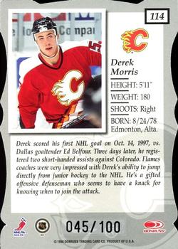 1997-98 Donruss Elite - Status #114 Derek Morris Back