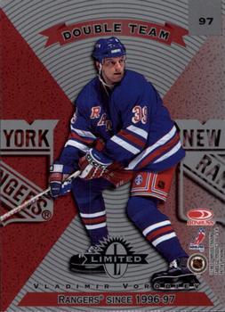 1997-98 Donruss Limited #97 Wayne Gretzky / Vladimir Vorobiev Back