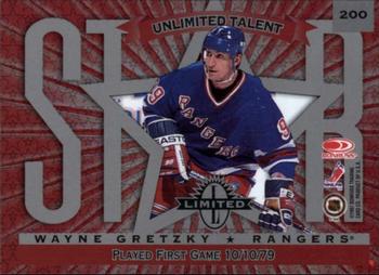 1997-98 Donruss Limited #200 Patrick Marleau / Wayne Gretzky Back