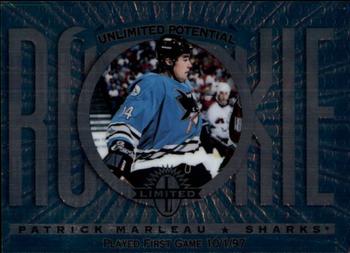 1997-98 Donruss Limited #200 Patrick Marleau / Wayne Gretzky Front