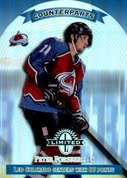 1997-98 Donruss Limited - Limited Exposure #2 Peter Forsberg / Mike Knuble Front