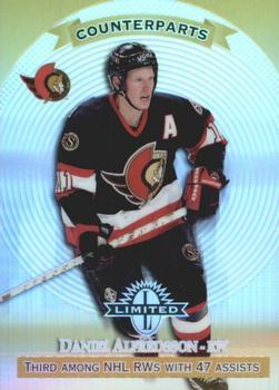 1997-98 Donruss Limited - Limited Exposure #22 Daniel Alfredsson / Dave Andreychuk Front