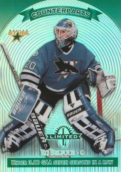 1997-98 Donruss Limited - Limited Exposure #28 Ed Belfour / Andy Moog Front