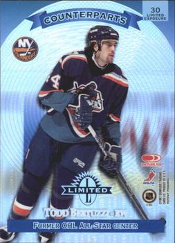 1997-98 Donruss Limited - Limited Exposure #30 Eric Lindros / Todd Bertuzzi Back