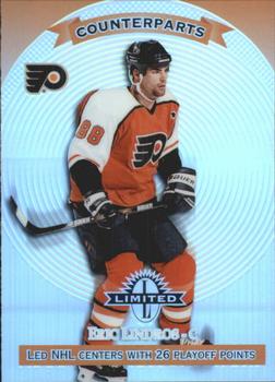 1997-98 Donruss Limited - Limited Exposure #30 Eric Lindros / Todd Bertuzzi Front