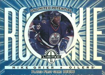 1997-98 Donruss Limited - Limited Exposure #50 Mike Grier / Eric Lindros Front