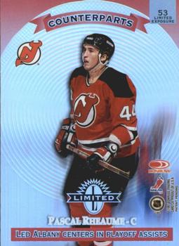1997-98 Donruss Limited - Limited Exposure #53 Darcy Tucker / Pascal Rheaume Back