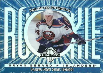 1997-98 Donruss Limited - Limited Exposure #70 Bryan Berard / Brian Leetch Front