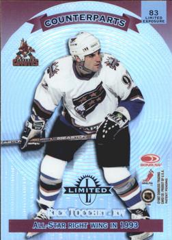 1997-98 Donruss Limited - Limited Exposure #83 Keith Tkachuk / Rick Tocchet Back