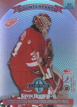 1997-98 Donruss Limited - Limited Exposure #89 Ron Hextall / Kevin Hodson Back