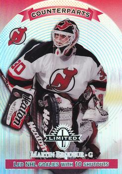 1997-98 Donruss Limited - Limited Exposure #150 Martin Brodeur / Stephane Fiset Front