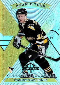 1997-98 Donruss Limited - Limited Exposure #159 Andreas Johansson / Patrick Lalime Front