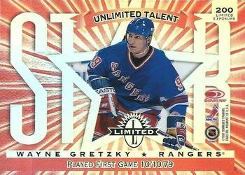 1997-98 Donruss Limited - Limited Exposure #200 Patrick Marleau / Wayne Gretzky Back