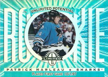 1997-98 Donruss Limited - Limited Exposure #200 Patrick Marleau / Wayne Gretzky Front