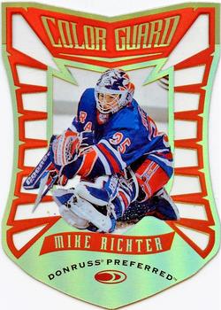 1997-98 Donruss Preferred - Color Guard #15 Mike Richter Front