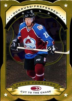 1997-98 Donruss Preferred - Cut to the Chase #2 Peter Forsberg Front