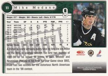 1997-98 Donruss Priority #11 Mike Modano Back