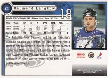1997-98 Donruss Priority #21 Daymond Langkow Back