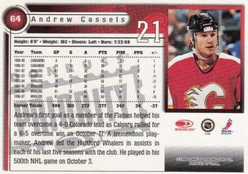 1997-98 Donruss Priority #64 Andrew Cassels Back