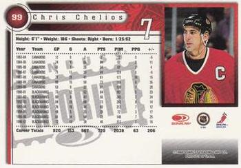 1997-98 Donruss Priority #99 Chris Chelios Back