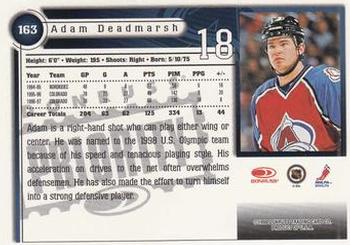 1997-98 Donruss Priority #163 Adam Deadmarsh Back