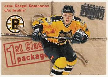 1997-98 Donruss Priority #200 Sergei Samsonov Front