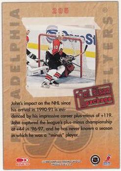 1997-98 Donruss Priority #205 John LeClair Back
