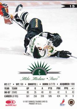 1997-98 Leaf #15 Mike Modano Back