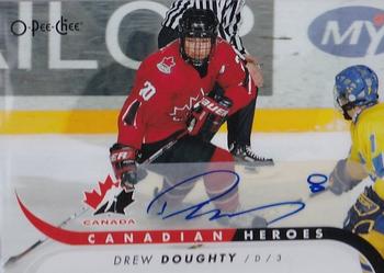 2009-10 O-Pee-Chee - Canadian Heroes Autographs #CBA-DD Drew Doughty  Front