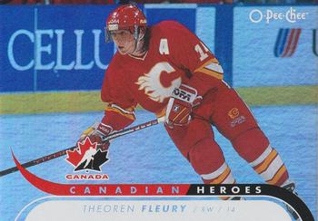 2009-10 O-Pee-Chee - Canadian Heroes Foil #CBH12 Theoren Fleury Front