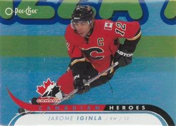 2009-10 O-Pee-Chee - Canadian Heroes Foil #CBH20 Jarome Iginla  Front