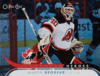 2009-10 O-Pee-Chee - Canadian Heroes Foil #CBH29 Martin Brodeur  Front