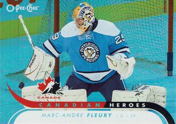 2009-10 O-Pee-Chee - Canadian Heroes Foil #CBH30 Marc-Andre Fleury  Front