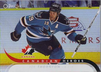 2009-10 O-Pee-Chee - Canadian Heroes Foil #CBH19 Joe Thornton  Front