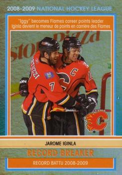 2009-10 O-Pee-Chee - Record Breakers #RB5 Jarome Iginla Front