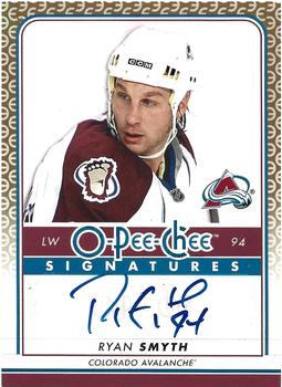 2009-10 O-Pee-Chee - Signatures #S-RS Ryan Smyth  Front
