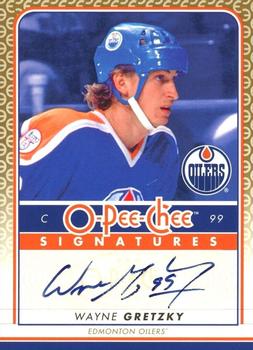 2009-10 O-Pee-Chee - Signatures #S-WG Wayne Gretzky  Front