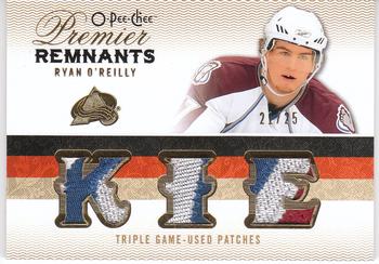 2009-10 O-Pee-Chee Premier - Rare Remnants Triples Patches #PRT-RO Ryan O'Reilly  Front