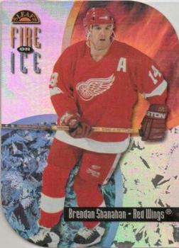 1997-98 Leaf - Fire on Ice #5 Brendan Shanahan Front
