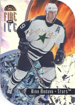 1997-98 Leaf - Fire on Ice #6 Mike Modano Front