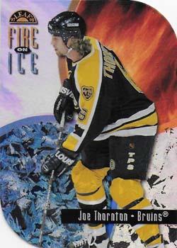 1997-98 Leaf - Fire on Ice #14 Joe Thornton Front