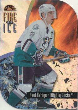 1997-98 Leaf - Fire on Ice #16 Paul Kariya Front