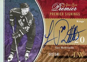2009-10 O-Pee-Chee Premier - Signings #PS-LR Luc Robitaille  Front