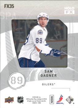2009-10 SP Authentic - Holo F/X #FX35 Sam Gagner  Back