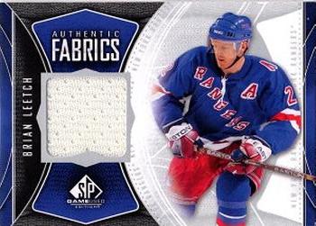2009-10 SP Game Used - Authentic Fabrics #AF-BL Brian Leetch  Front