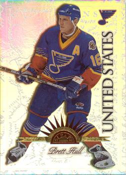 1997-98 Leaf International Stars - Universal Ice #11 Brett Hull Front