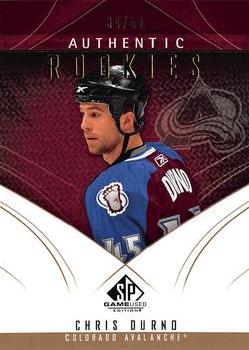 2009-10 SP Game Used - Gold #176 Chris Durno  Front