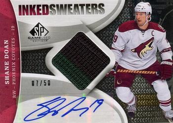 2009-10 SP Game Used - Inked Sweaters #IS-SD Shane Doan  Front